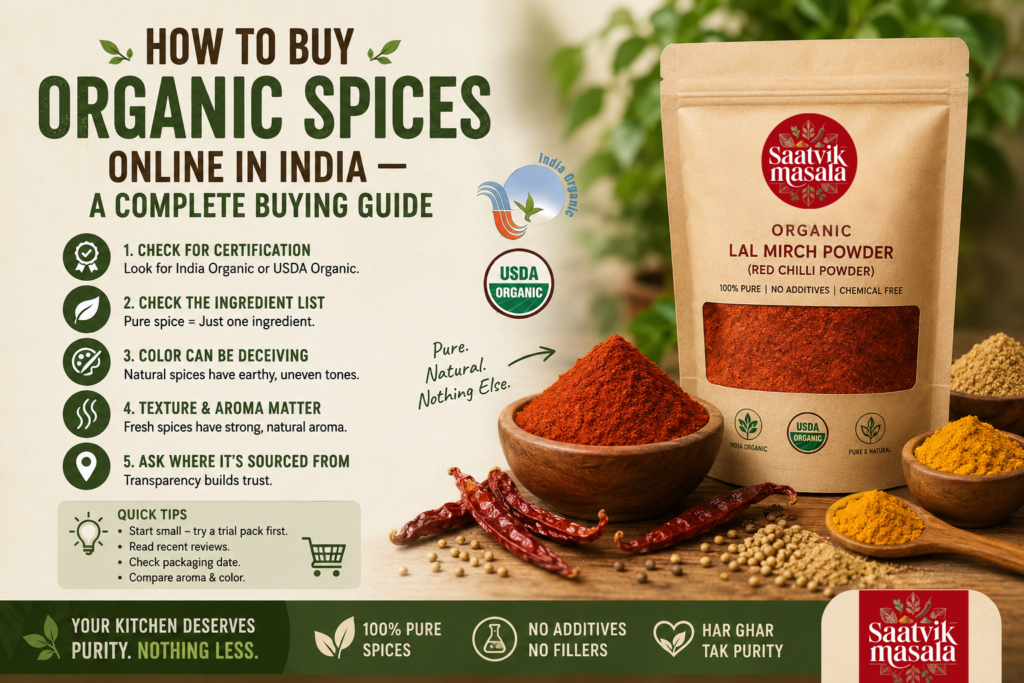 how to buy organic spices online India