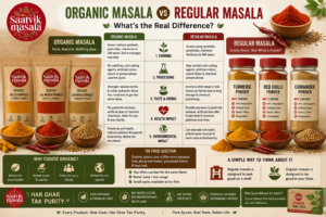 organic masala vs regular masala